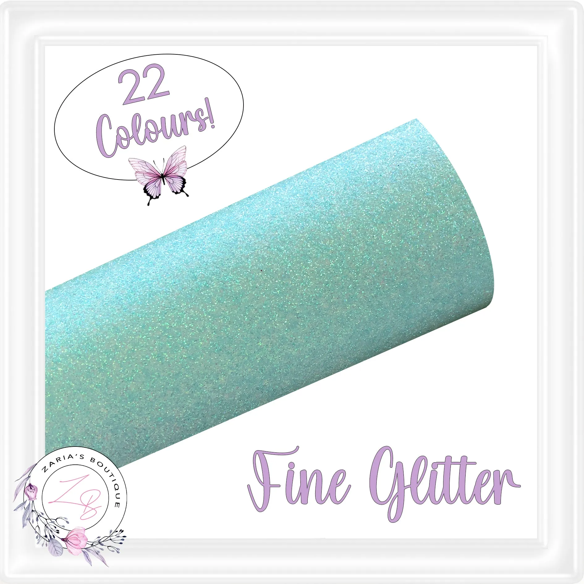 • Fine Glitter • Sea Glass •
