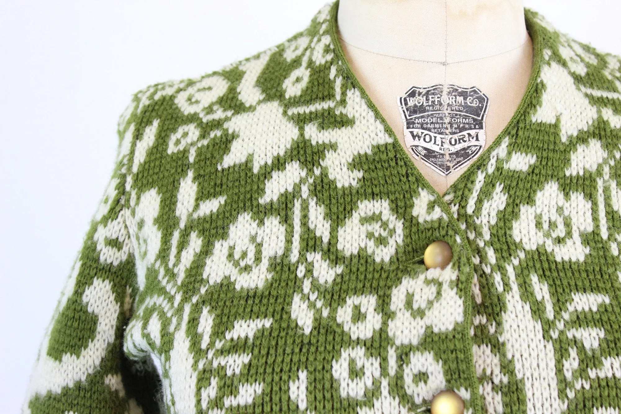 1960s CATALINA cardigan small medium | new fall