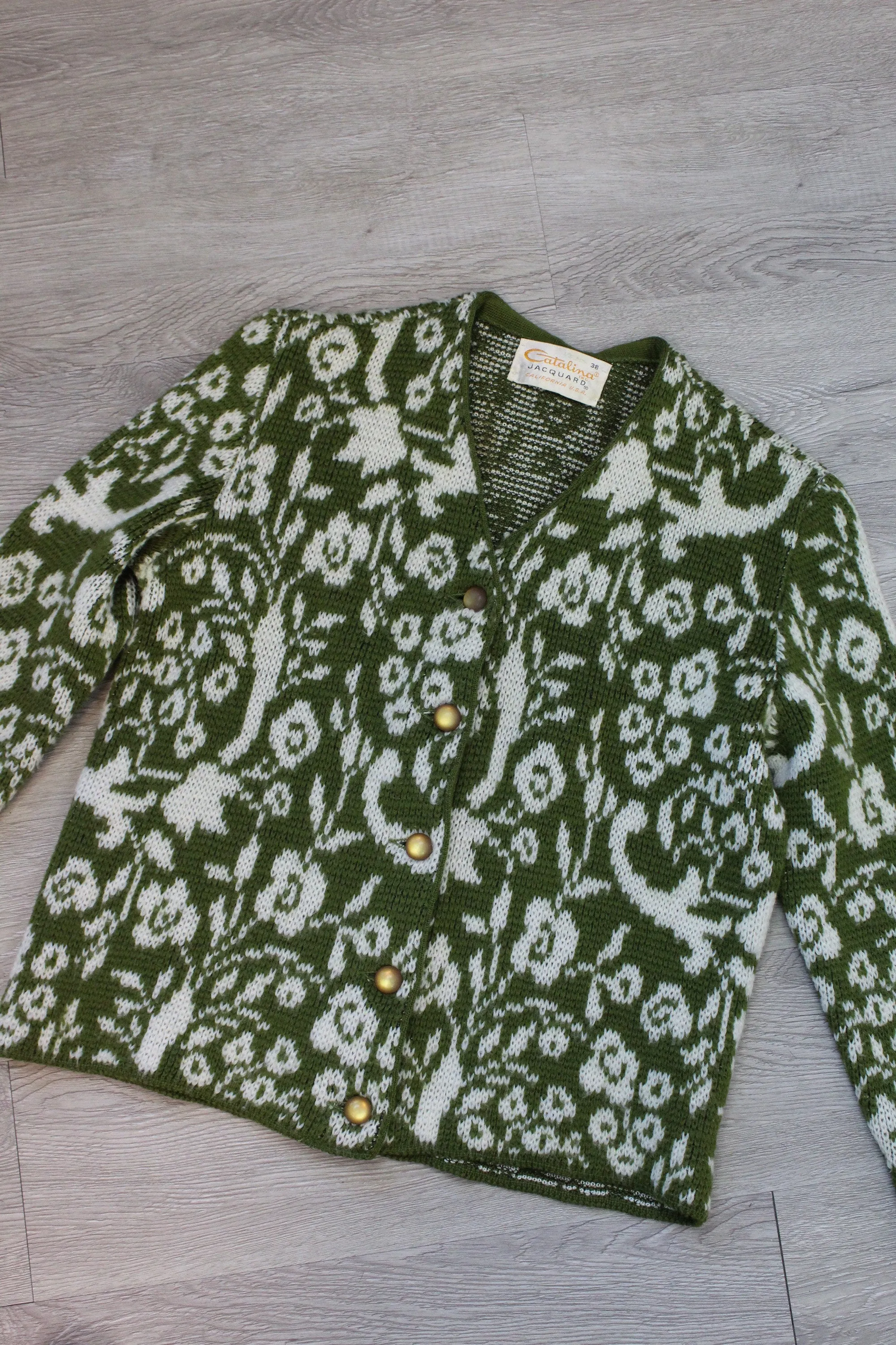 1960s CATALINA cardigan small medium | new fall