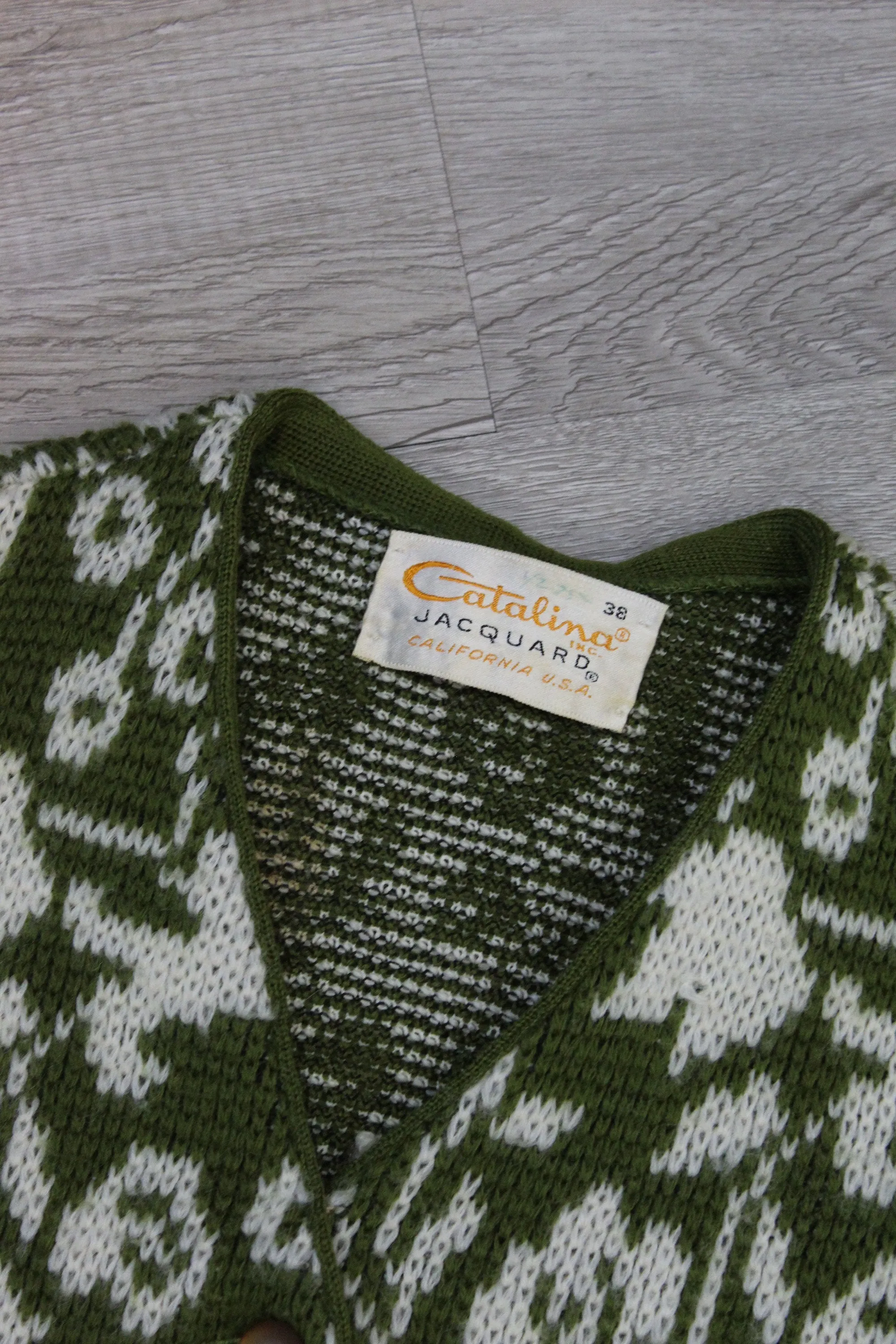 1960s CATALINA cardigan small medium | new fall