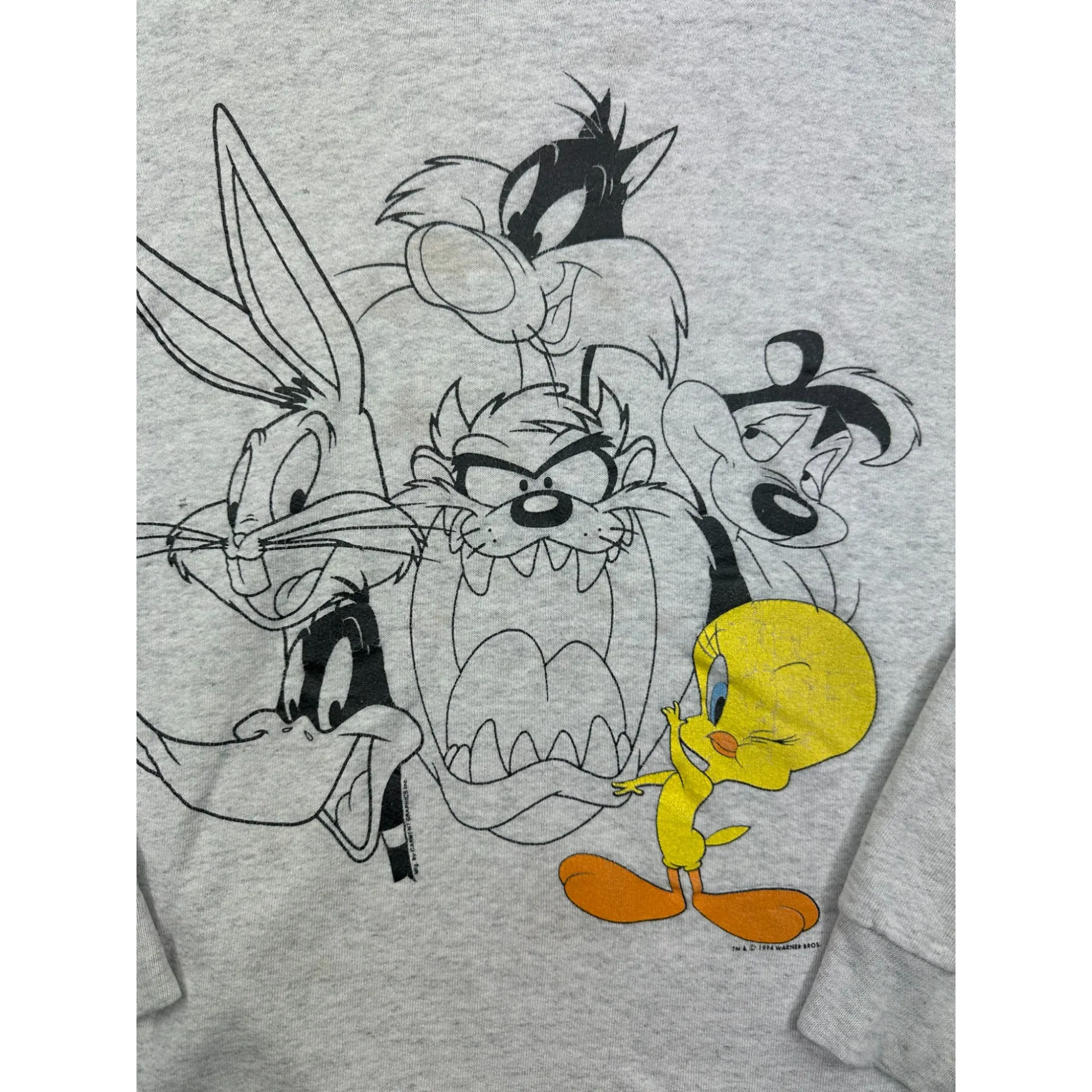 1994 LOONEY TUNES “CREW” CREWNECK - (XXL)