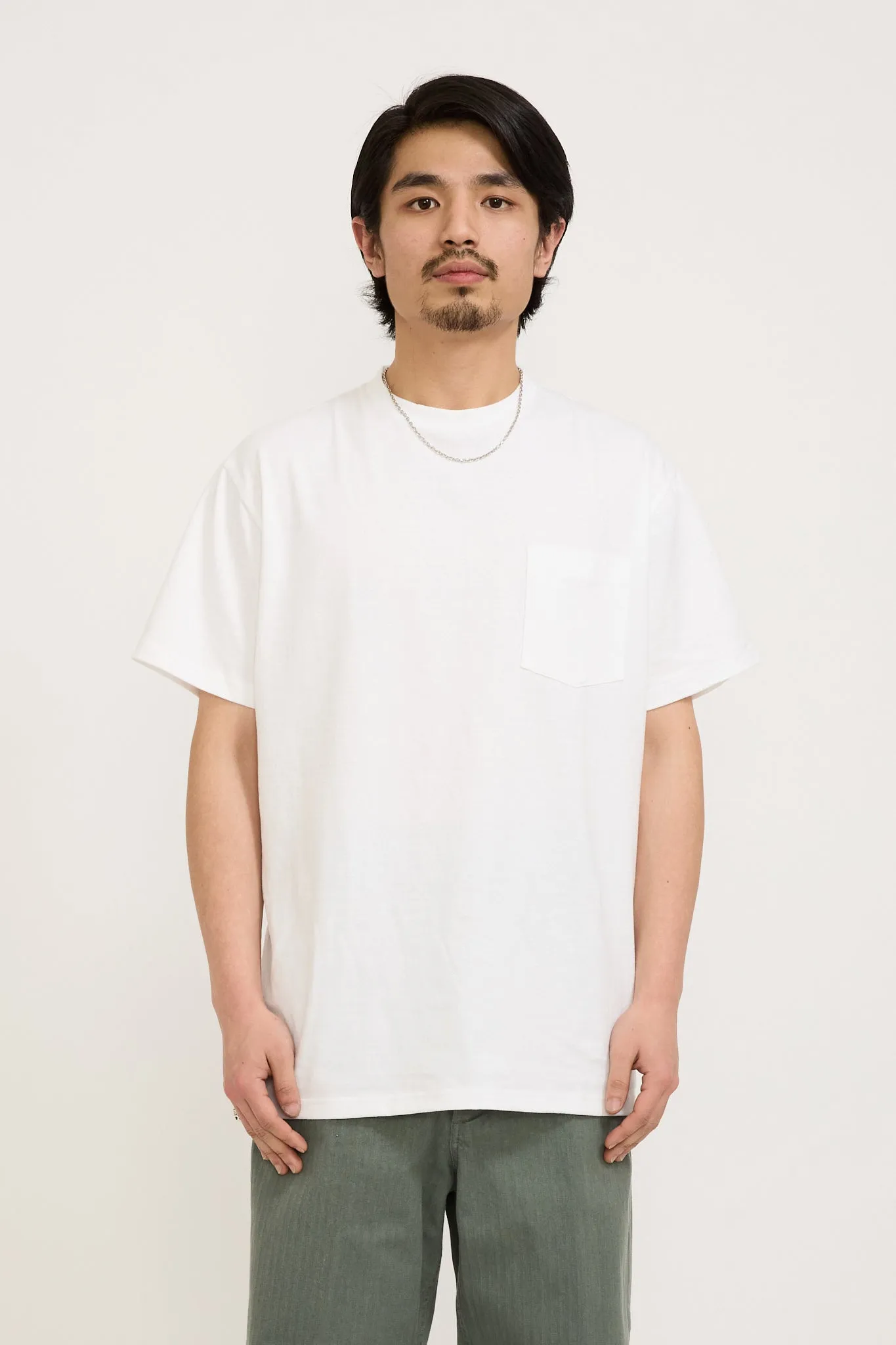 2 Pack Pocket Tee White