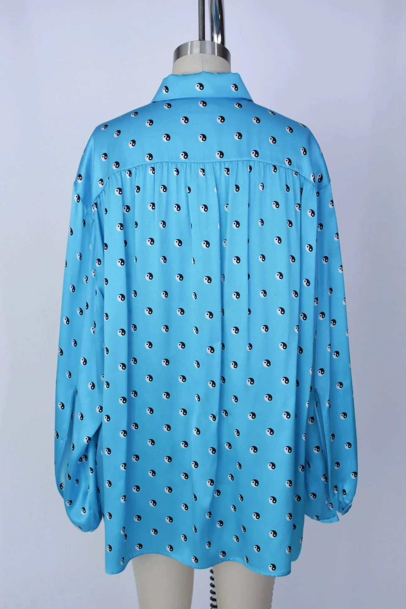 2020 Balenciaga Yin Yang Print Shirt