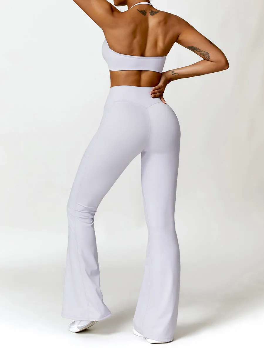 2pcs Sports Bras Skin-Friendly Sports Set Workout Set Fitness Yoga Suit