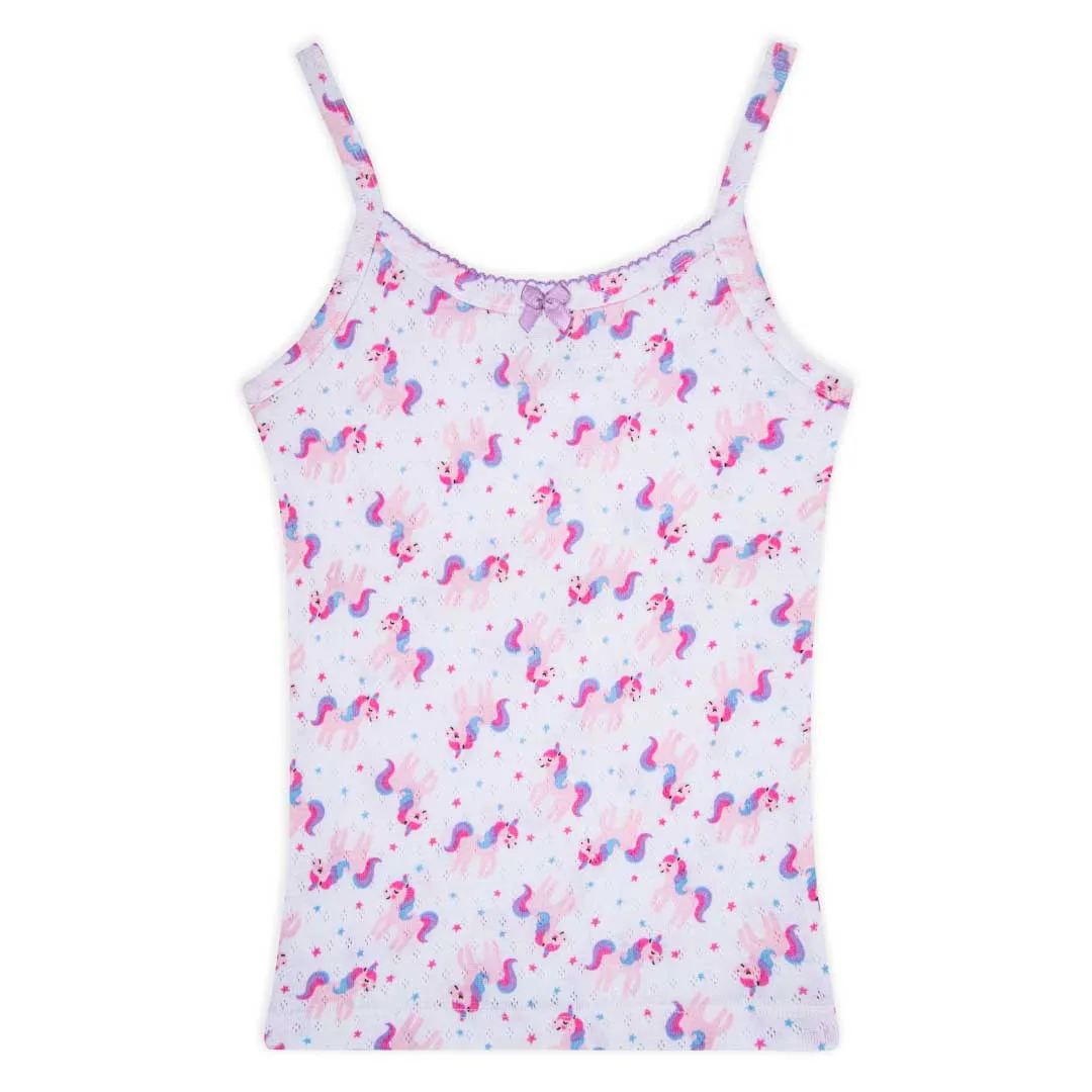 4 Pack Girls Camisoles