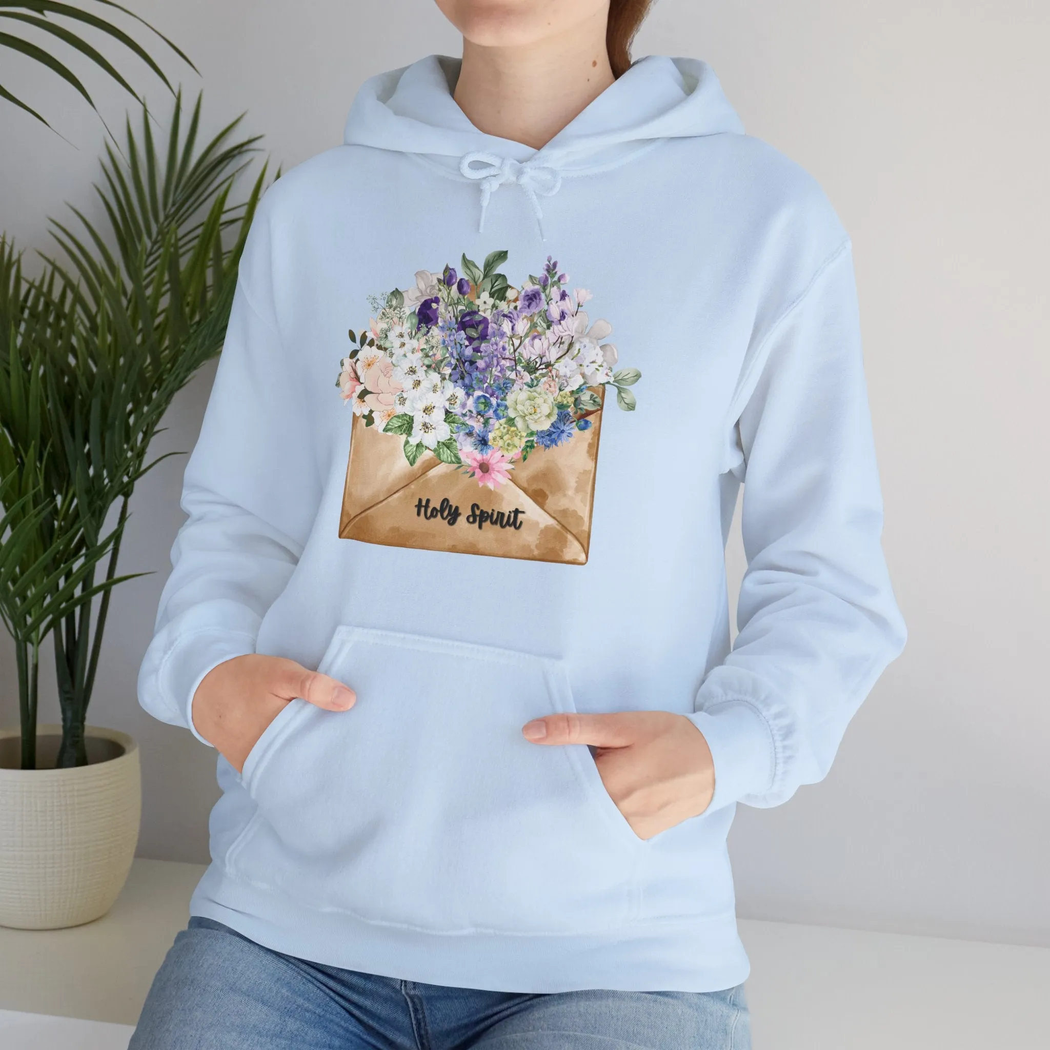 A Letter of Flowers - Unisex Heavy Blend™ Hooded Sweatshirt