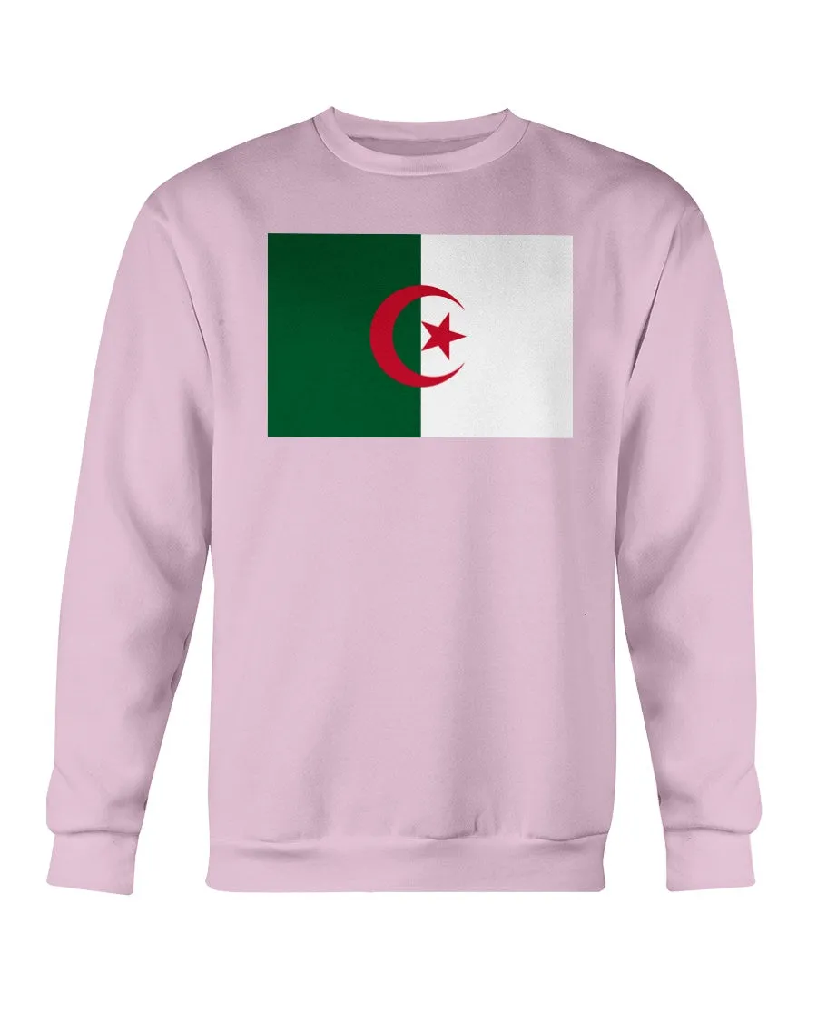 Algerian Flag Gildan Crewneck Sweatshirt