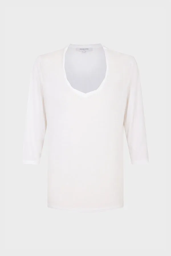 ALICE SOFT V-NECK T-SHIRT