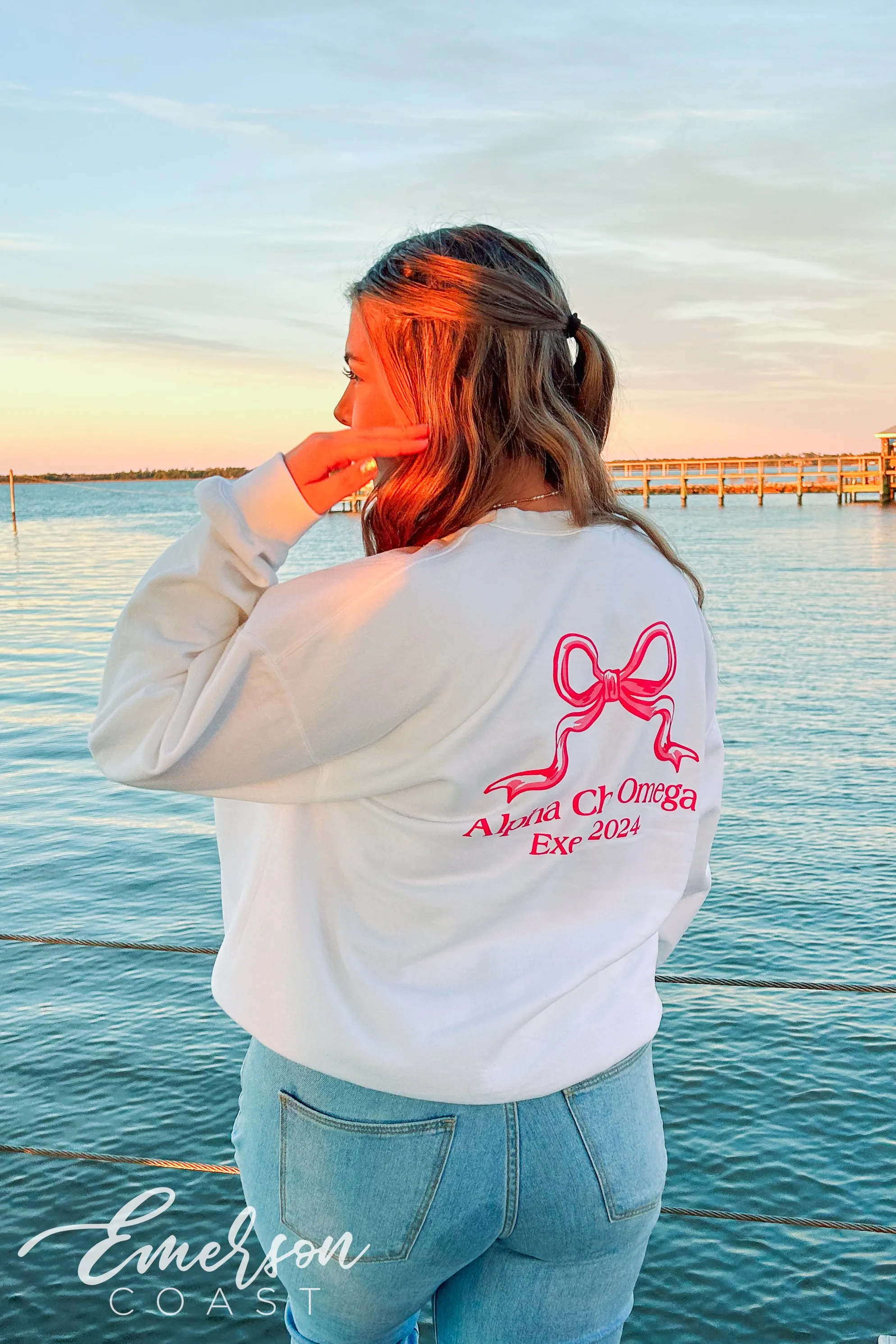 Alpha Chi Omega Exec Team Sweatshirts