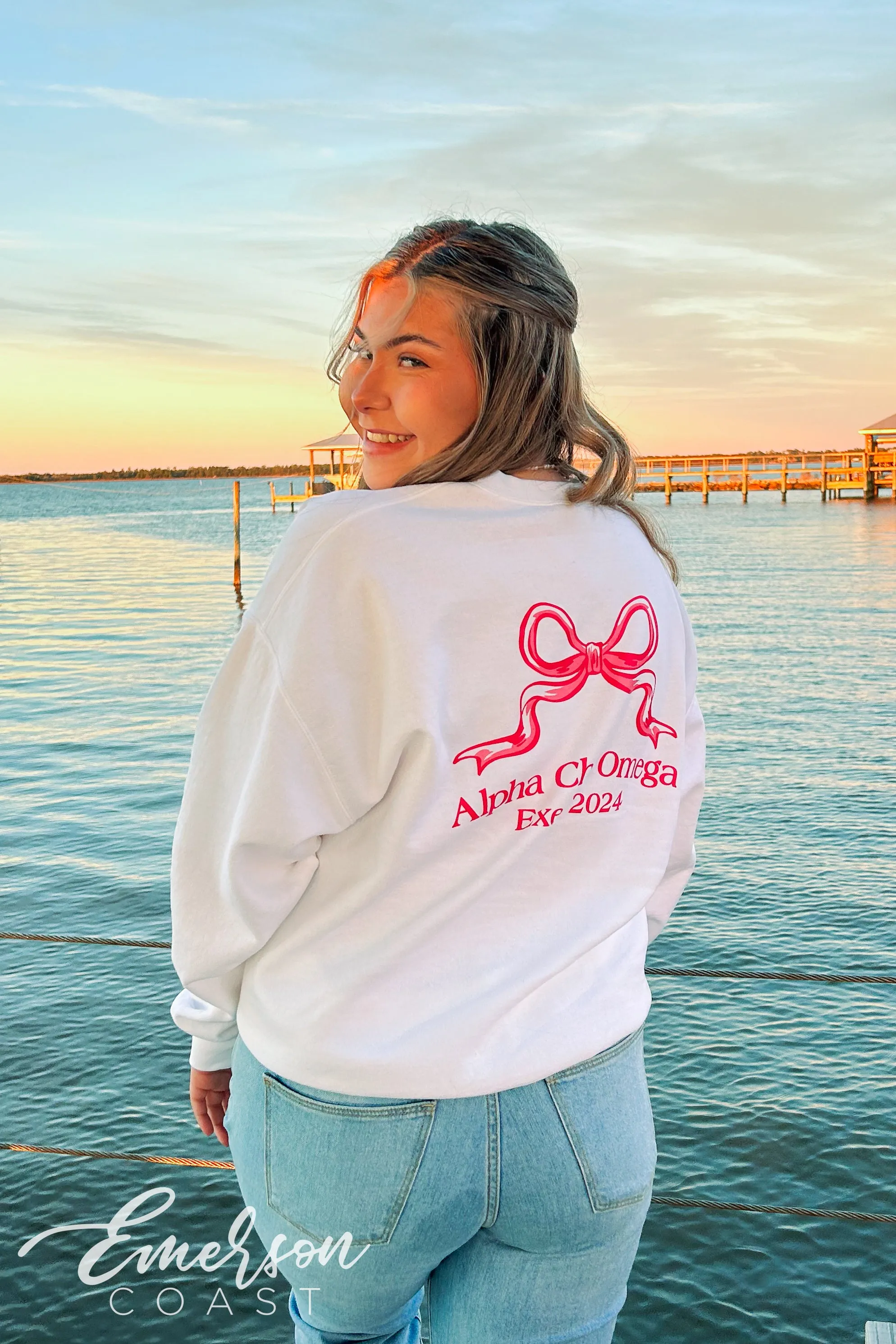 Alpha Chi Omega Exec Team Sweatshirts