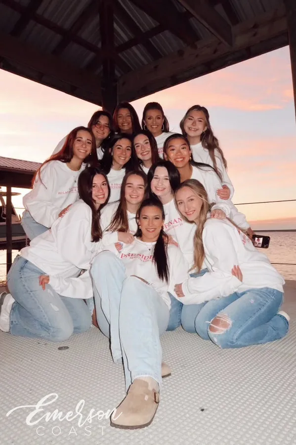 Alpha Chi Omega Exec Team Sweatshirts