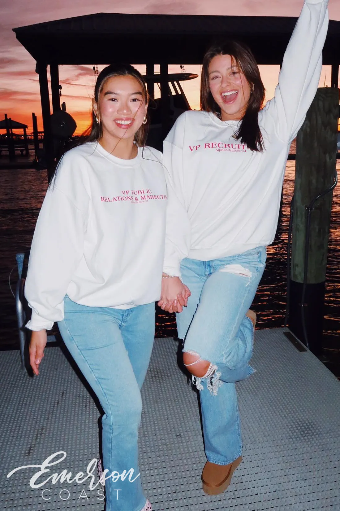 Alpha Chi Omega Exec Team Sweatshirts