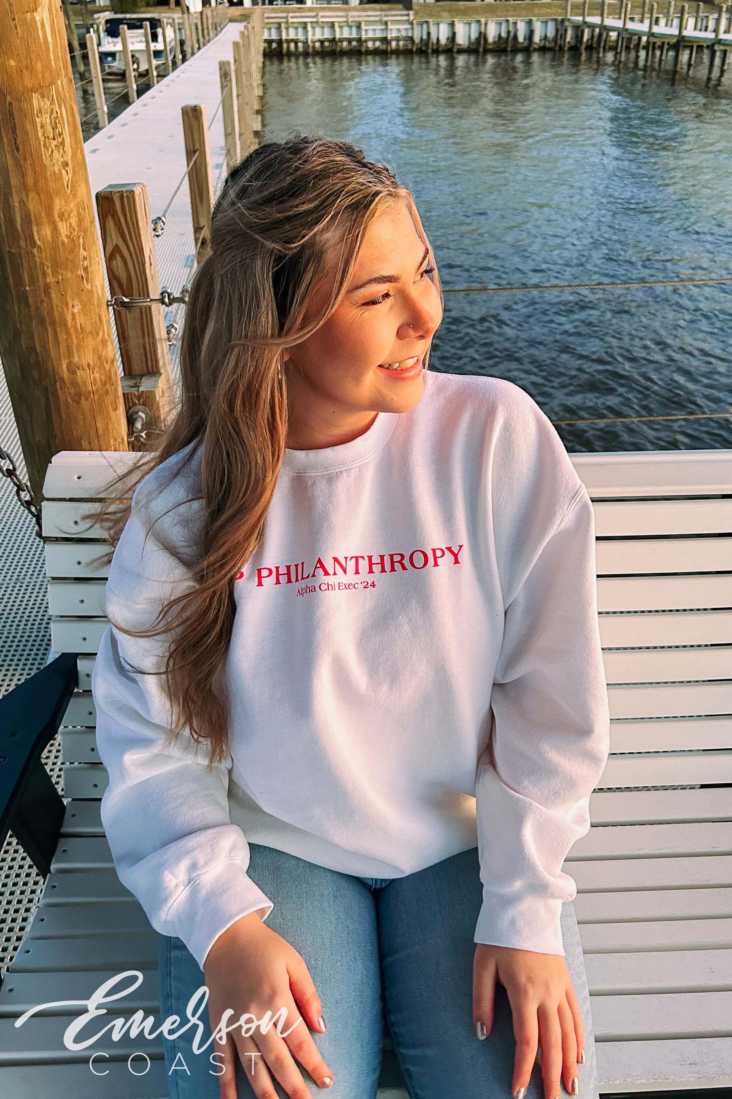 Alpha Chi Omega Exec Team Sweatshirts