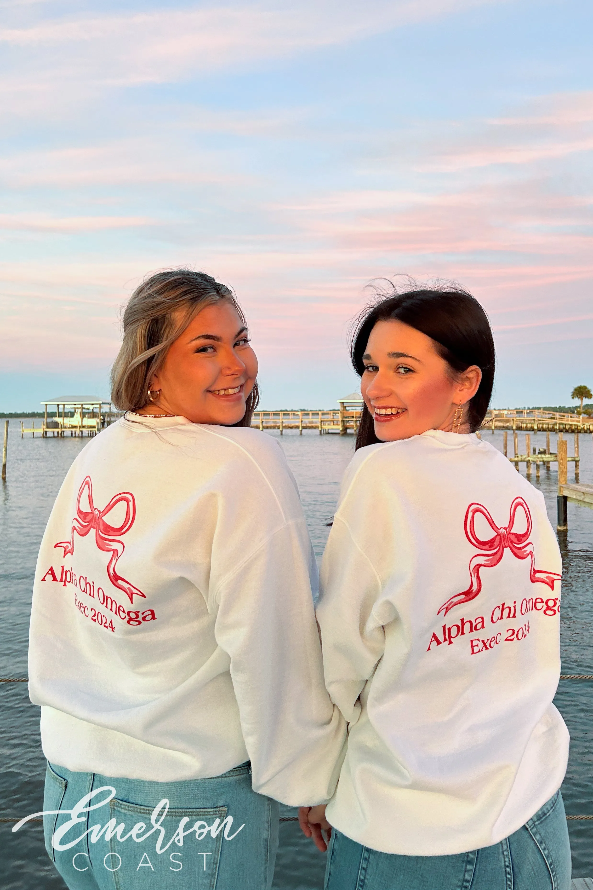 Alpha Chi Omega Exec Team Sweatshirts