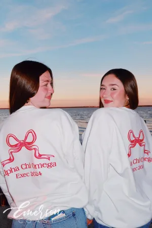 Alpha Chi Omega Exec Team Sweatshirts