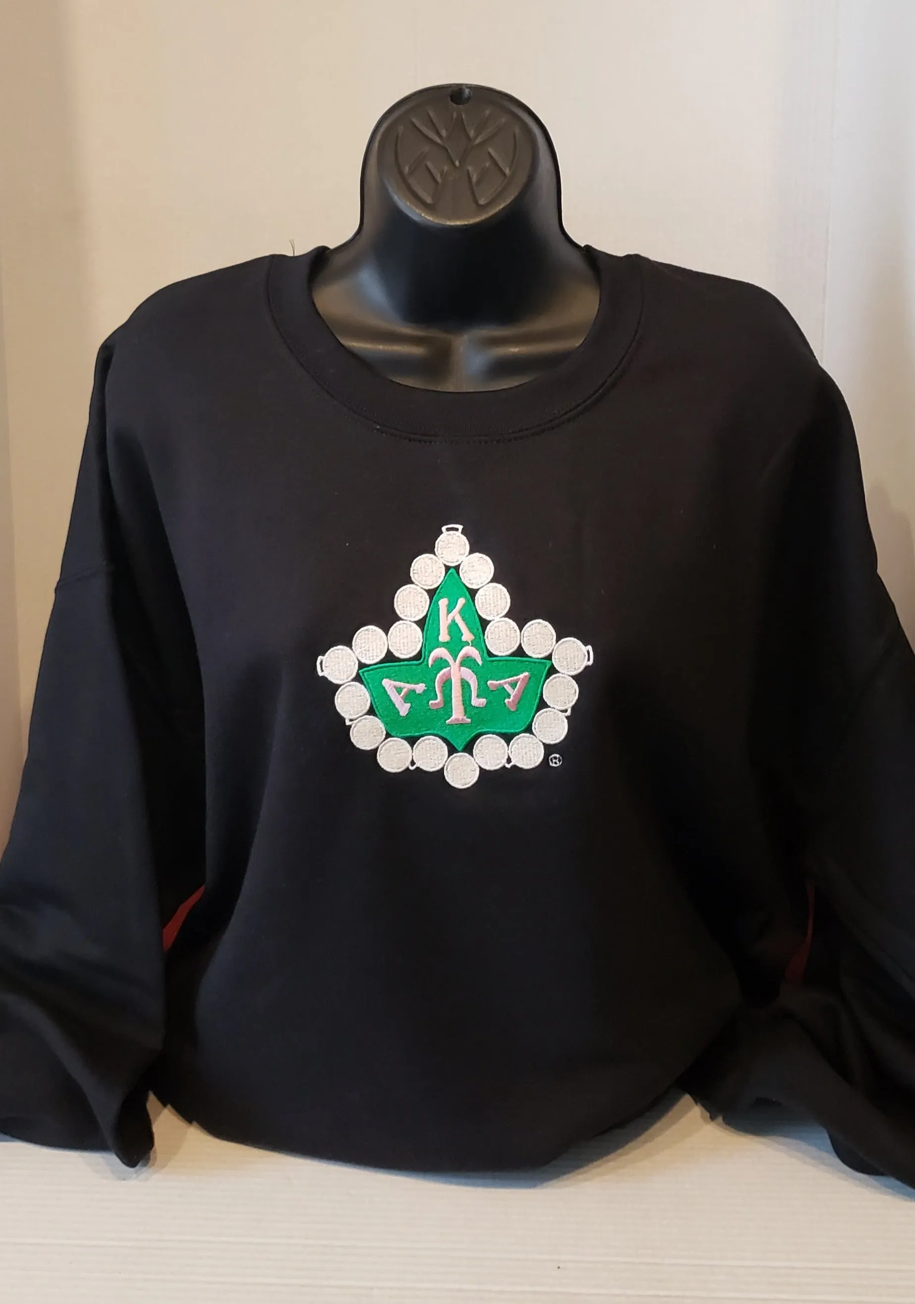 ALPHA KAPPA ALPHA IVY CREWNECK SWEATSHIRT( Green IVY)