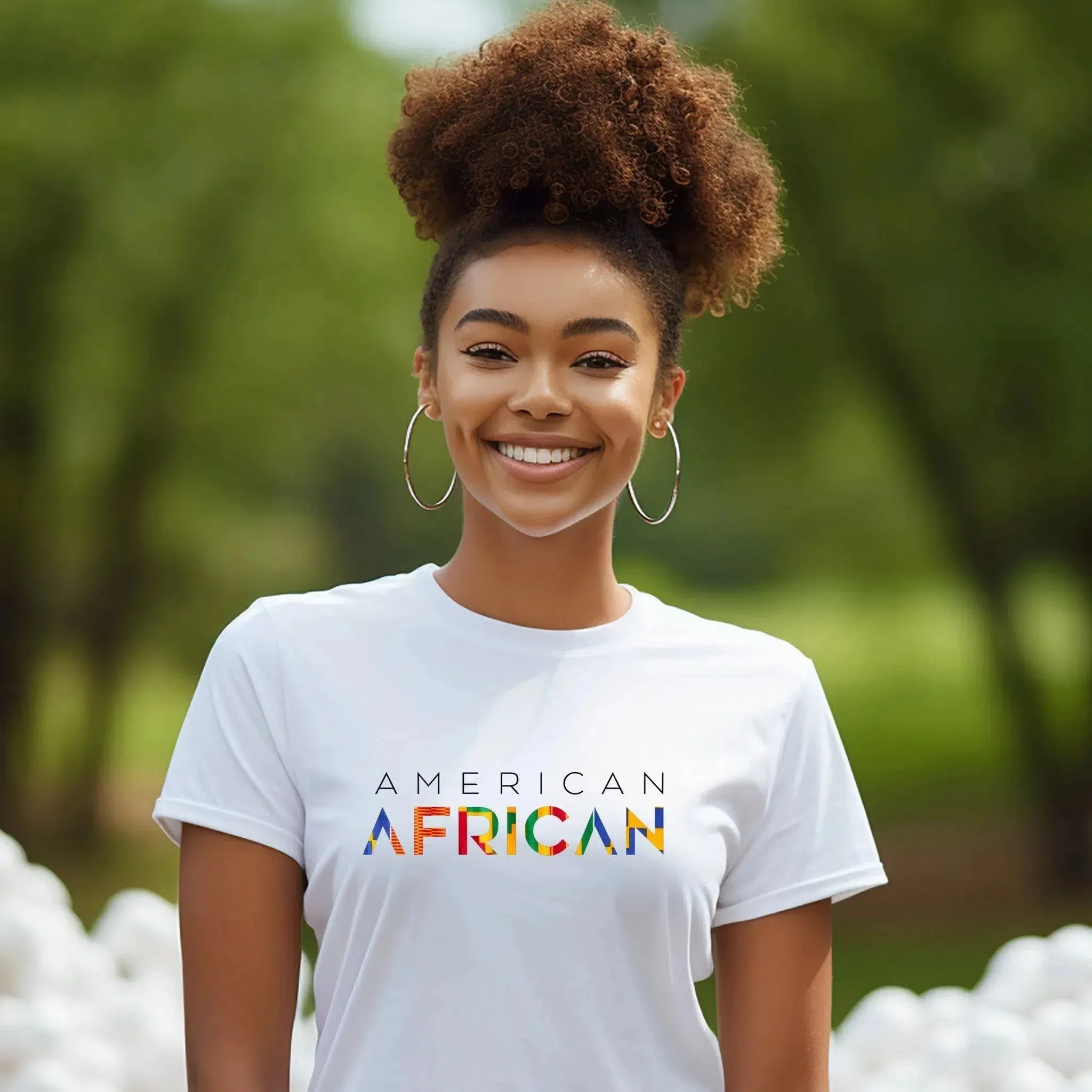 American African  T shirt