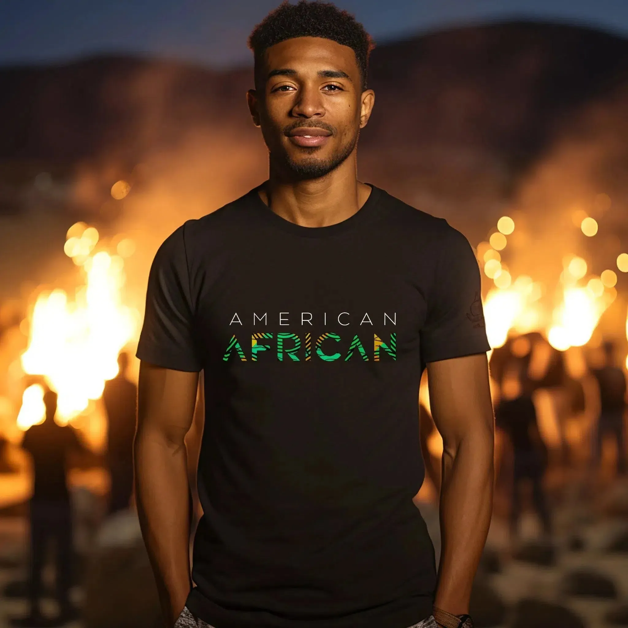 American African  T shirt