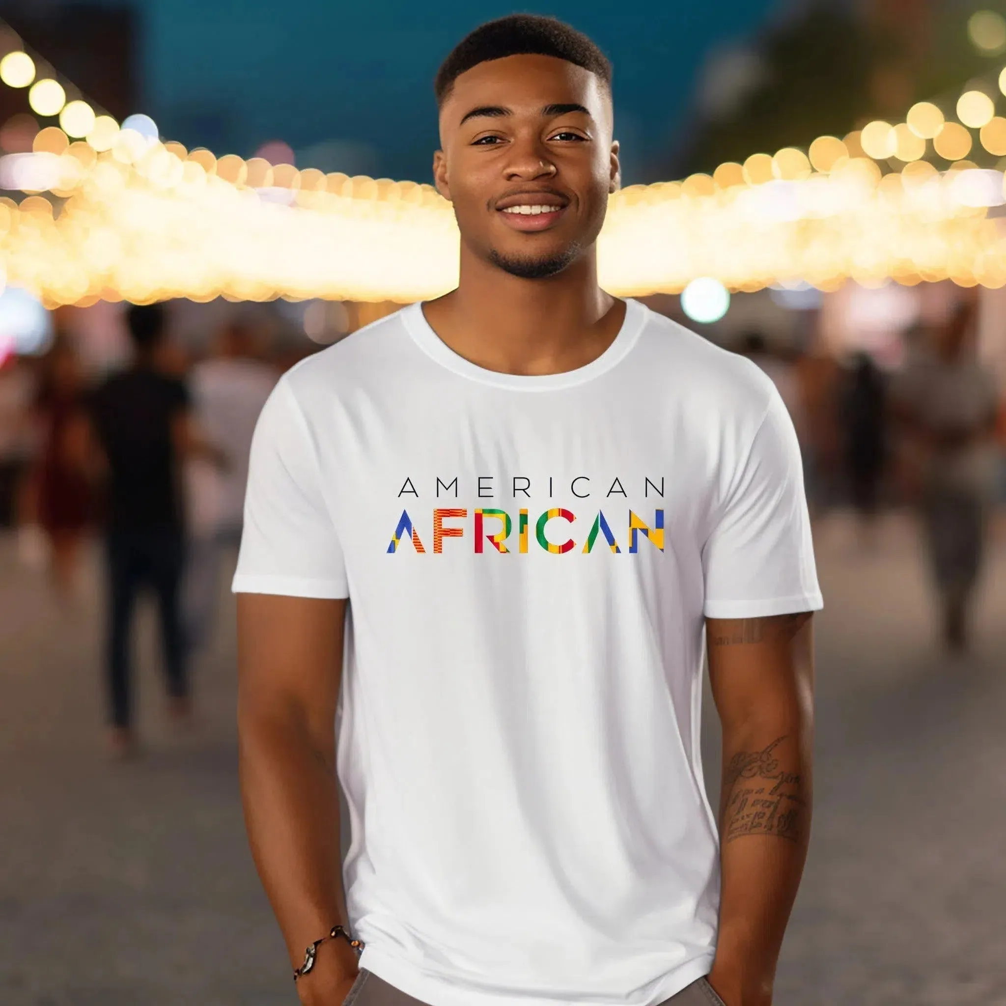 American African  T shirt