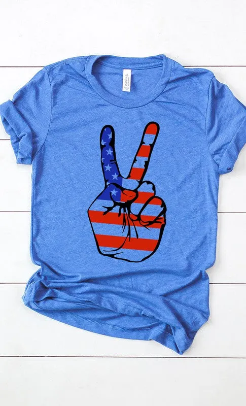 American Peace Sign
