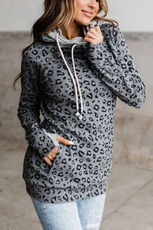 Ampersand Grey Leopard Doublehood *FINAL SALE*