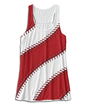 Anaheim Baseball Stitches Racerback Tank Top