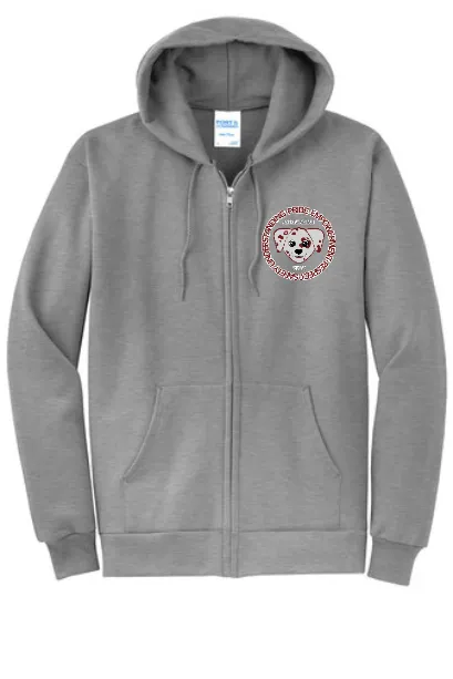 Andrew Avenue Youth and Adult Full Zip Hooded Sweatshirt