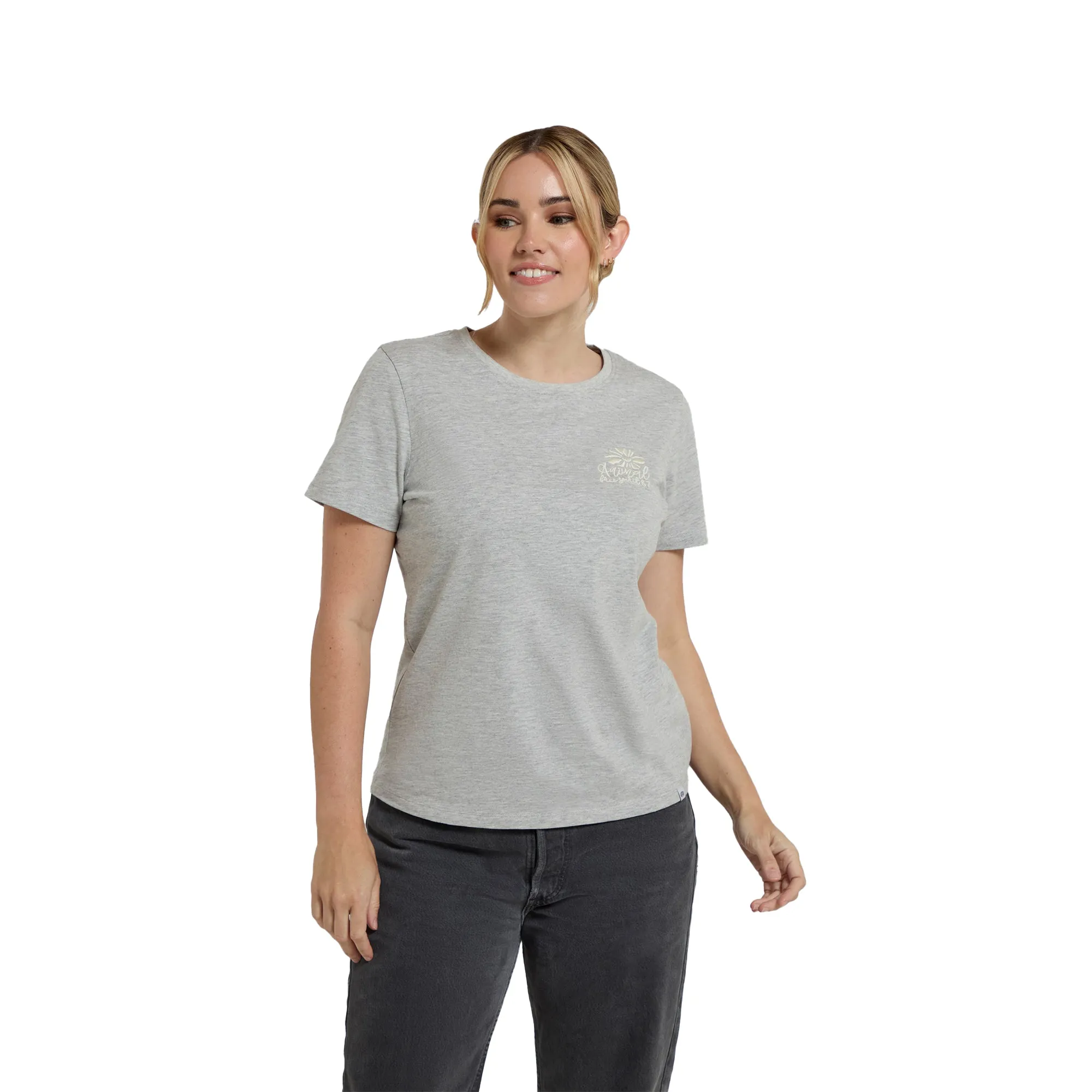 Animal Womens/Ladies Sunrise Carina Organic Cotton T-Shirt