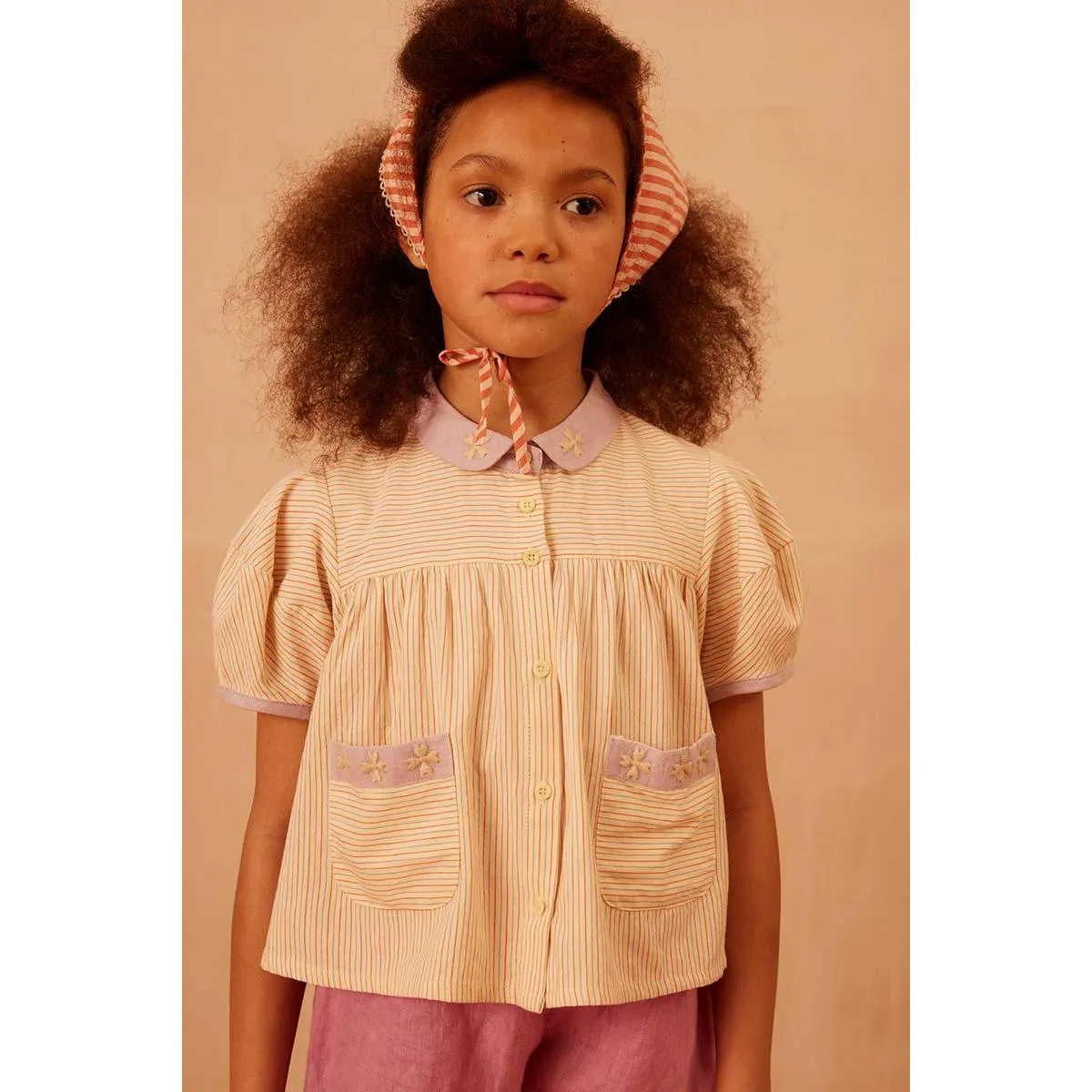 Apolina - Mabel blouse - Cazan Stripe