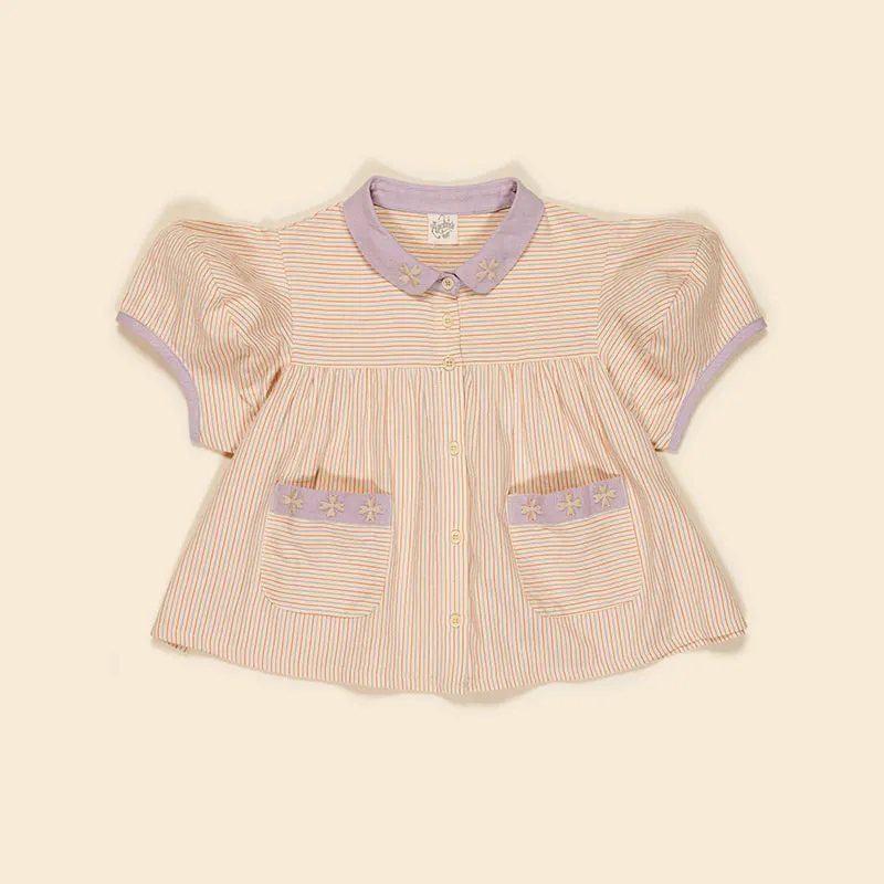 Apolina - Mabel blouse - Cazan Stripe