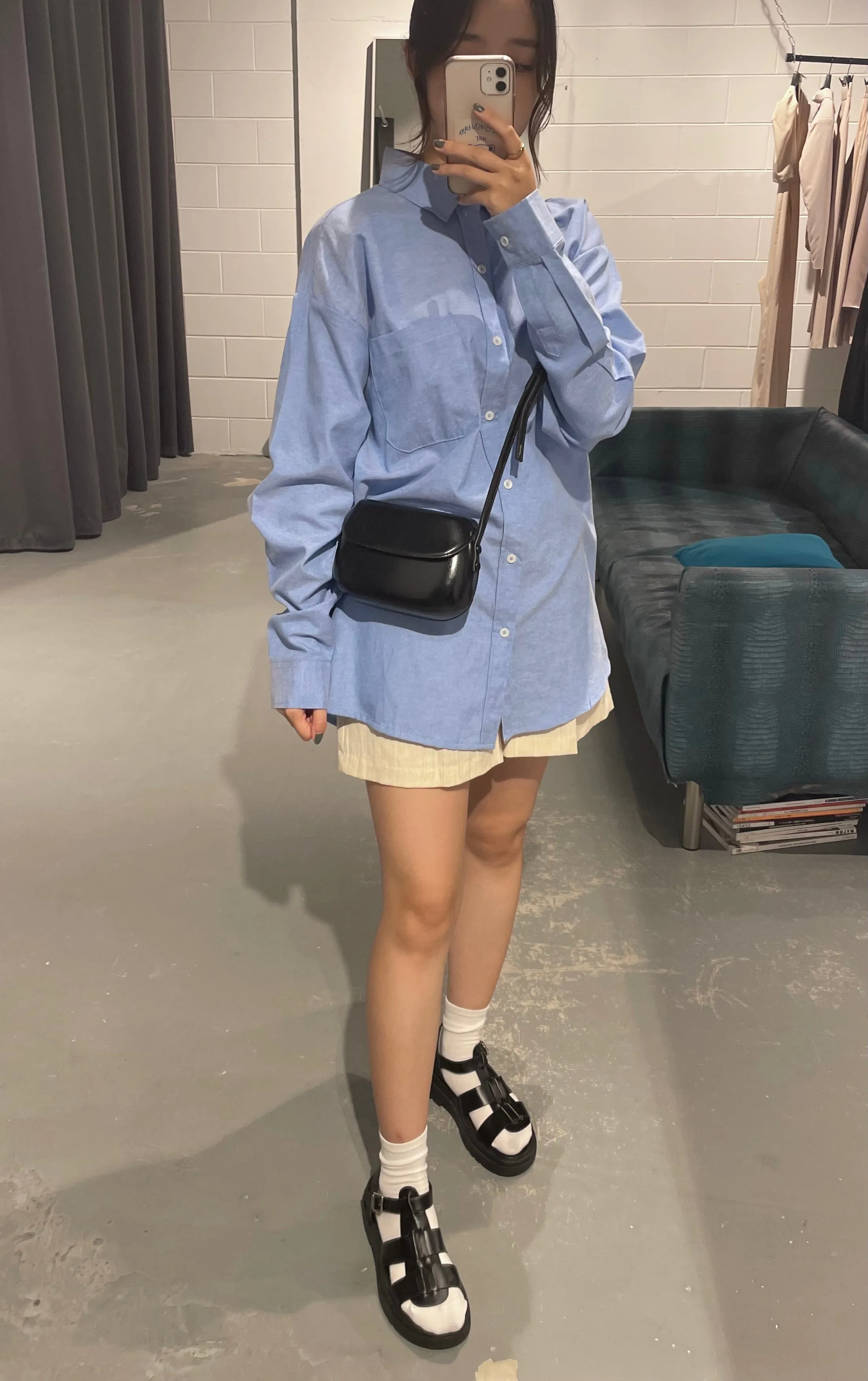 Apron Oxford Cotton Shirt