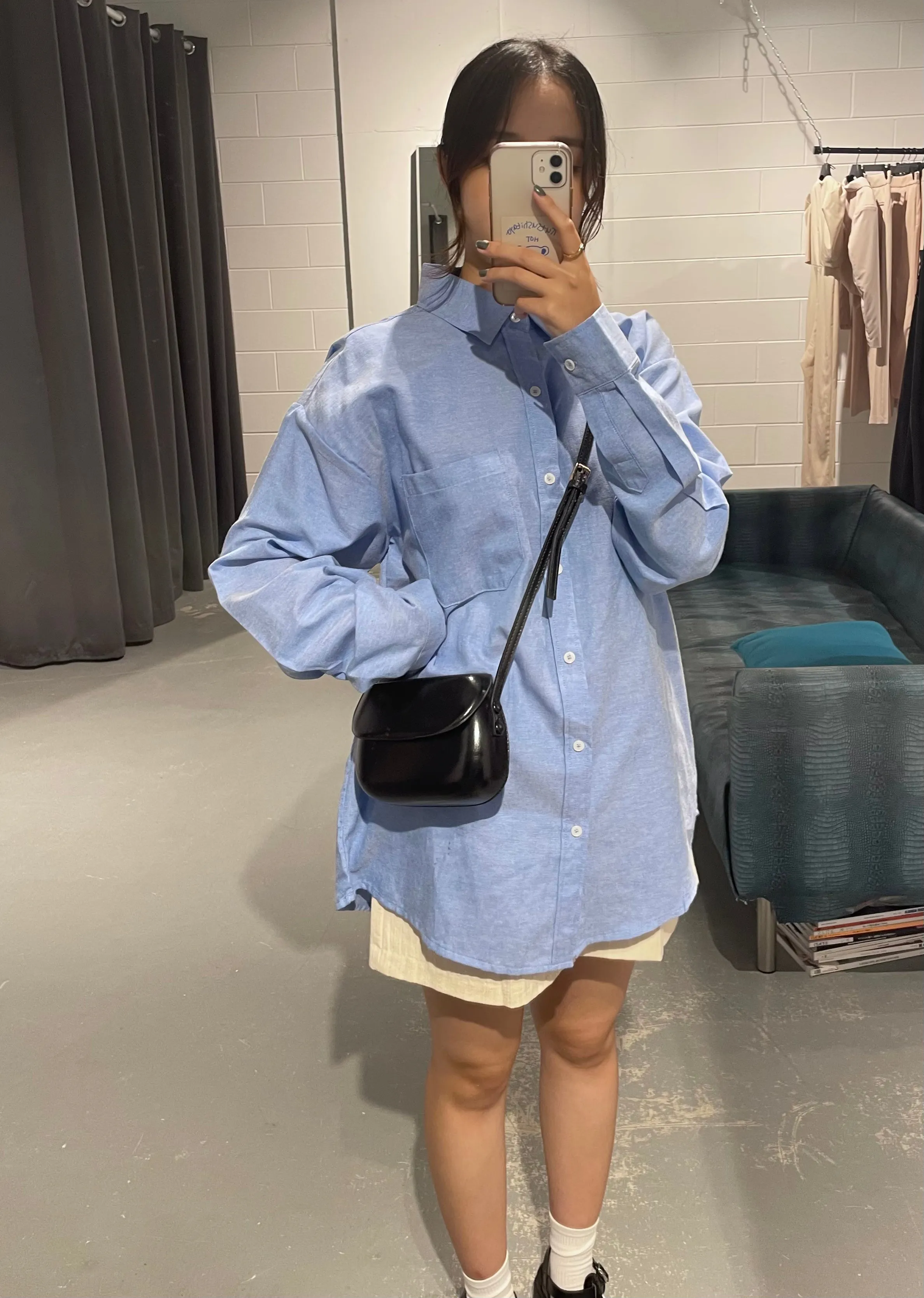 Apron Oxford Cotton Shirt