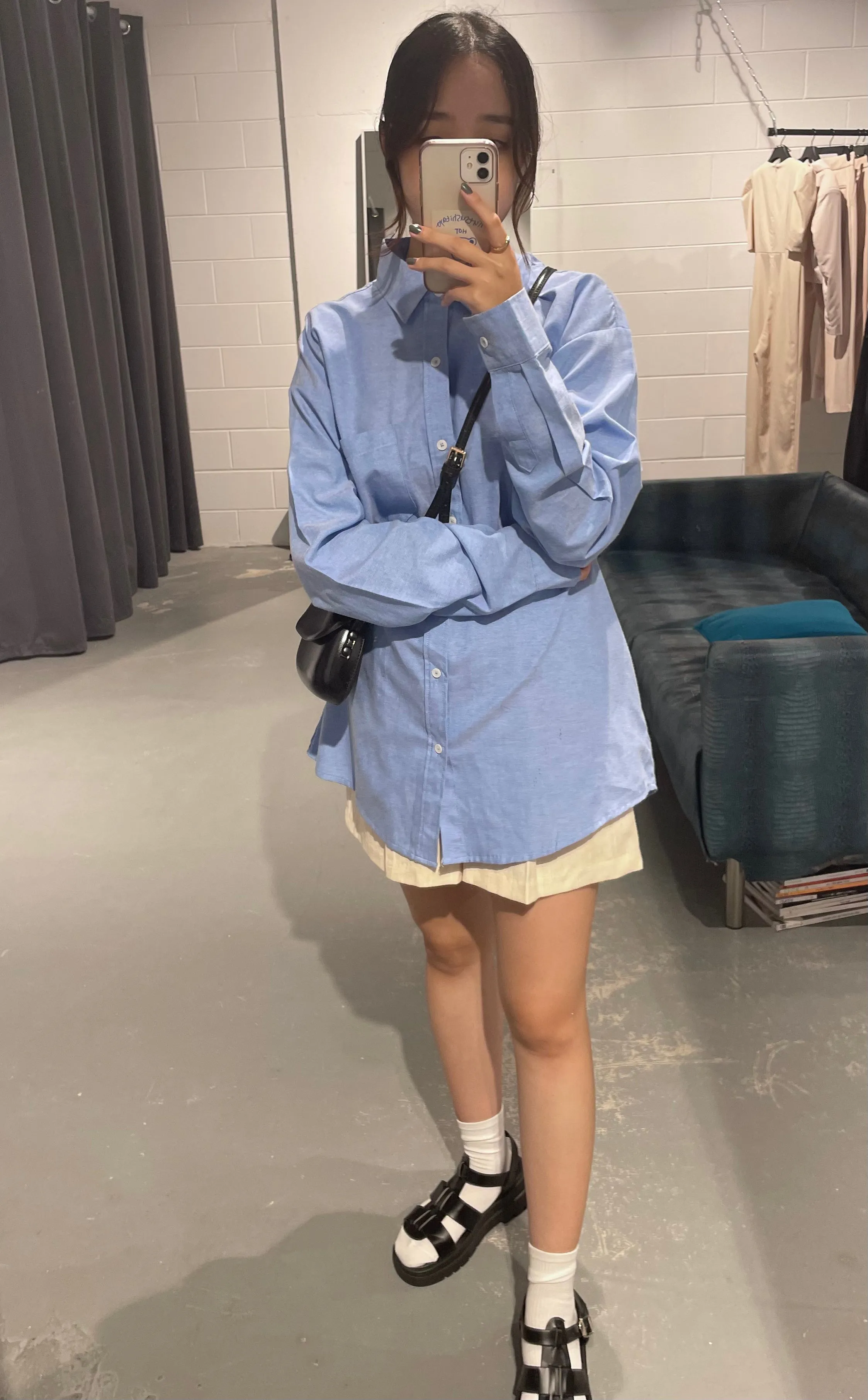 Apron Oxford Cotton Shirt