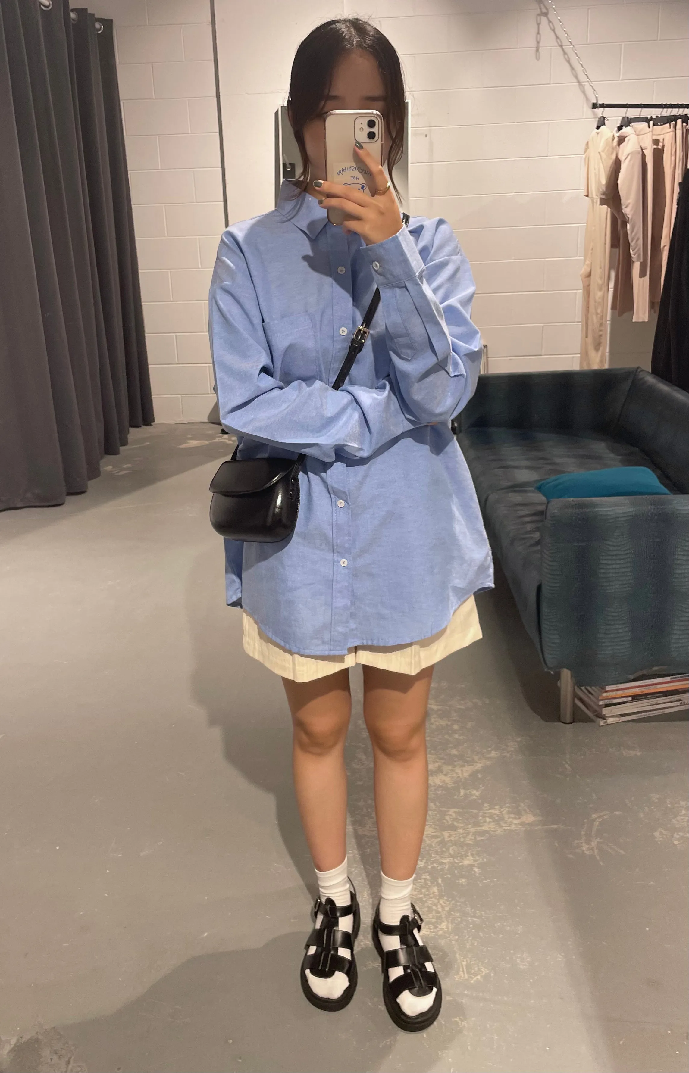Apron Oxford Cotton Shirt