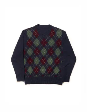 ARGYLE SWEATER
