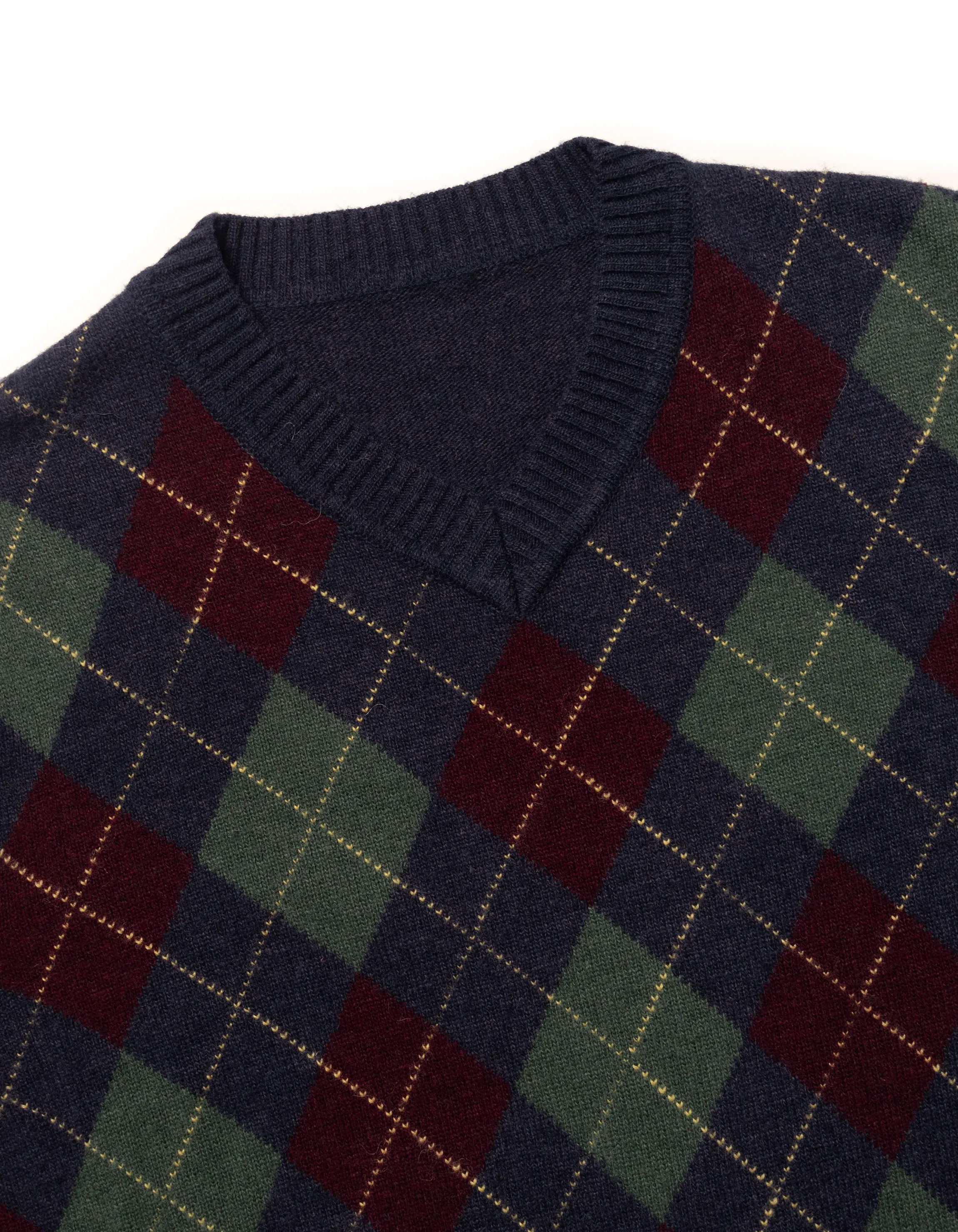 ARGYLE SWEATER