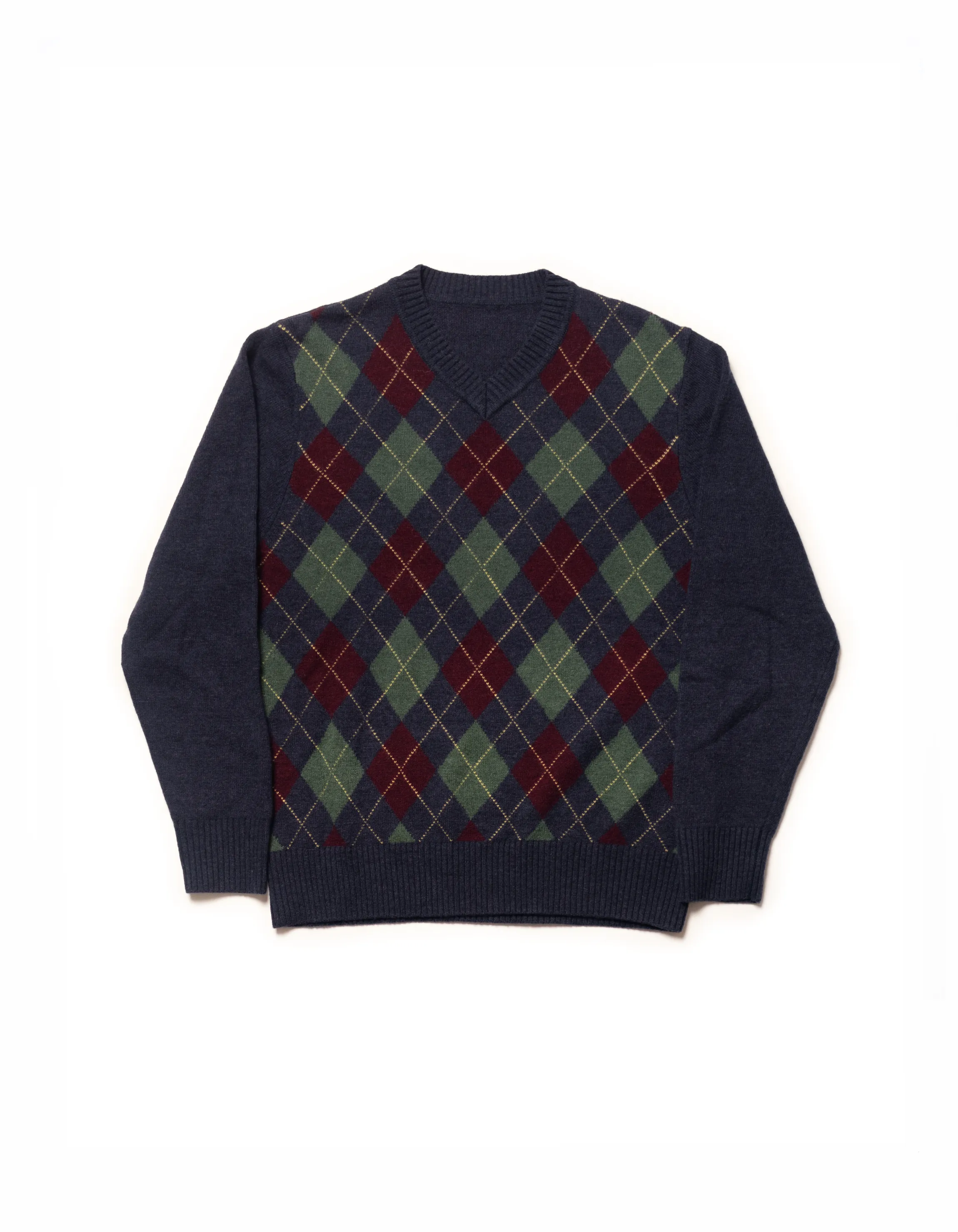 ARGYLE SWEATER