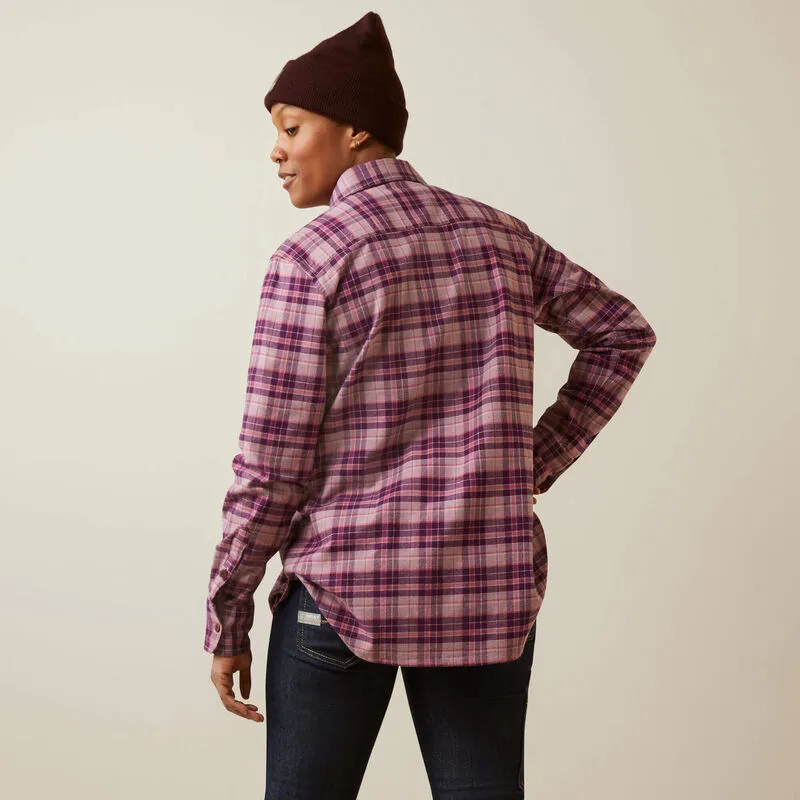 Ariat Women's Rebar Flannel DuraStretch Work Shirt