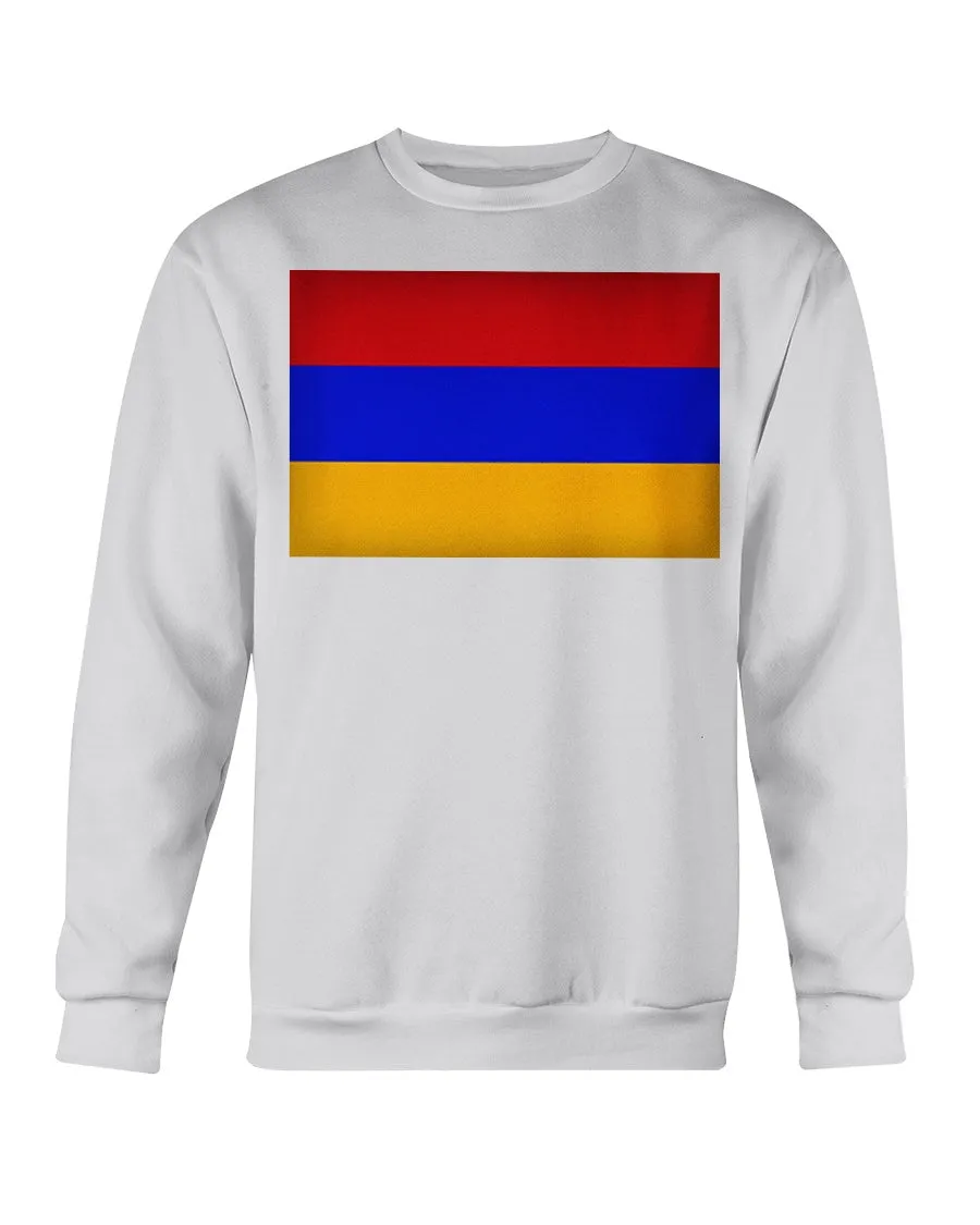 Armenian Flag Gildan Crewneck Sweatshirt