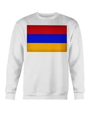 Armenian Flag Gildan Crewneck Sweatshirt