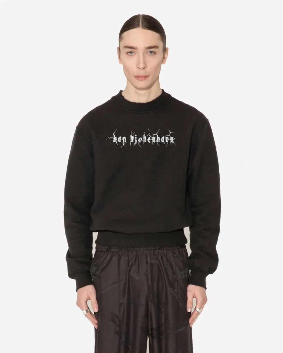 Artwork Regular Crewneck - Black
