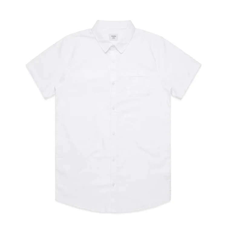 AS Colour Oxford SS Shirt - White