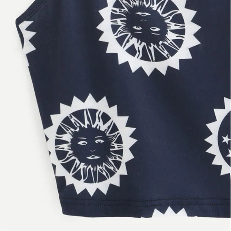 Backless Crop Tank Top