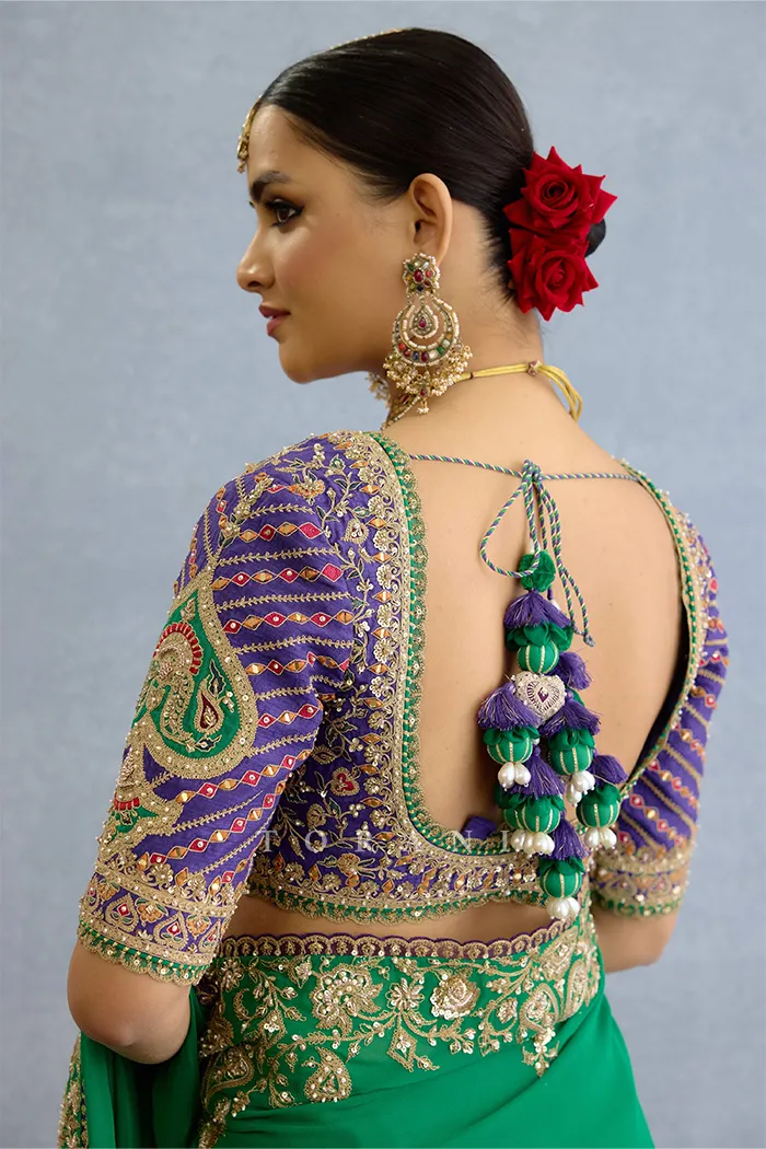 Baghan Morni Preksha Blouse