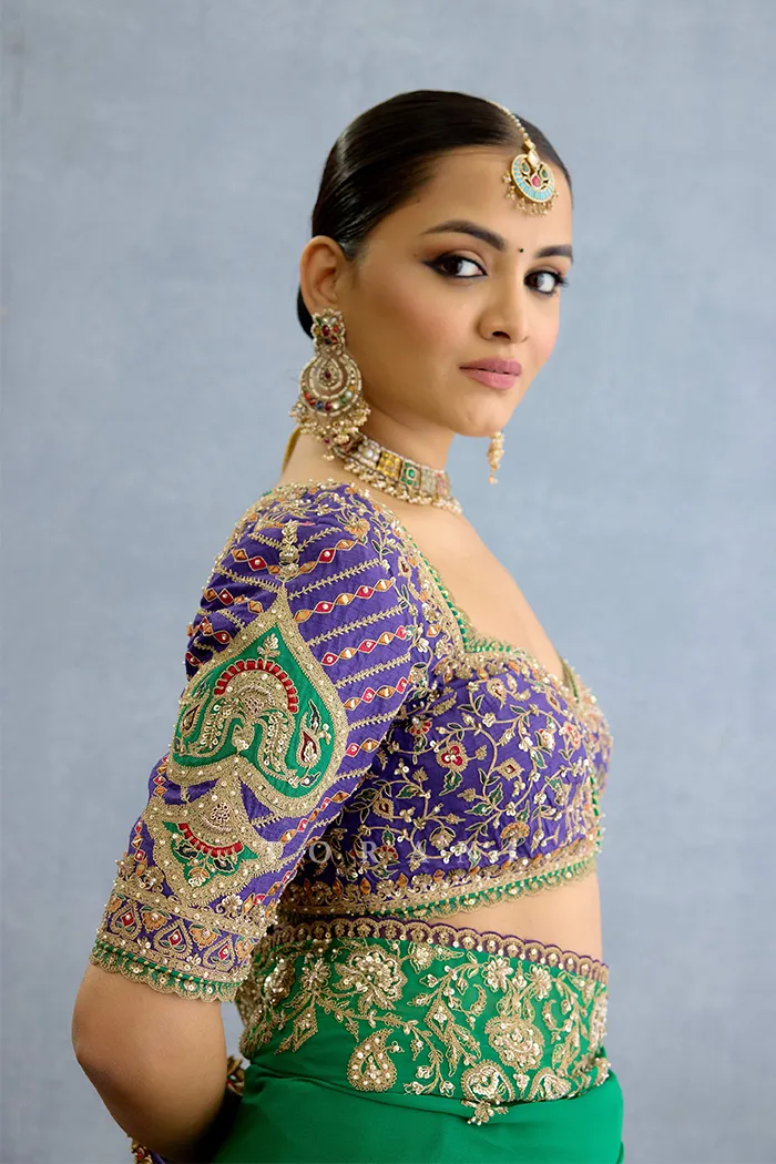 Baghan Morni Preksha Blouse