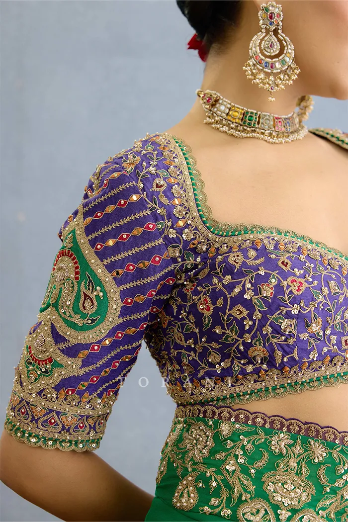 Baghan Morni Preksha Blouse