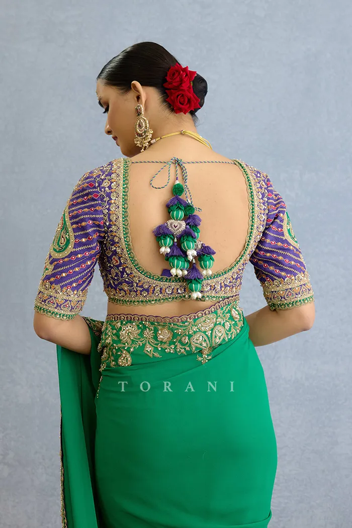 Baghan Morni Preksha Blouse