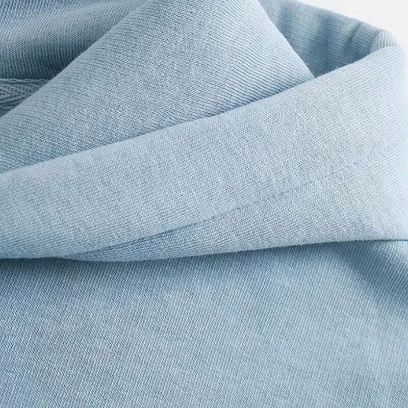 Basic Hoodies Sweatshirts Casual Female