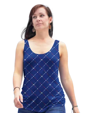 Bats Balls The W Racerback Tank Top