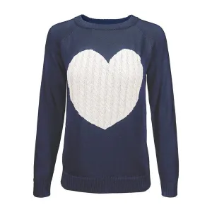 Be Mine Round Neck Pullover Sweater